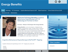 Tablet Screenshot of energybenefits.com